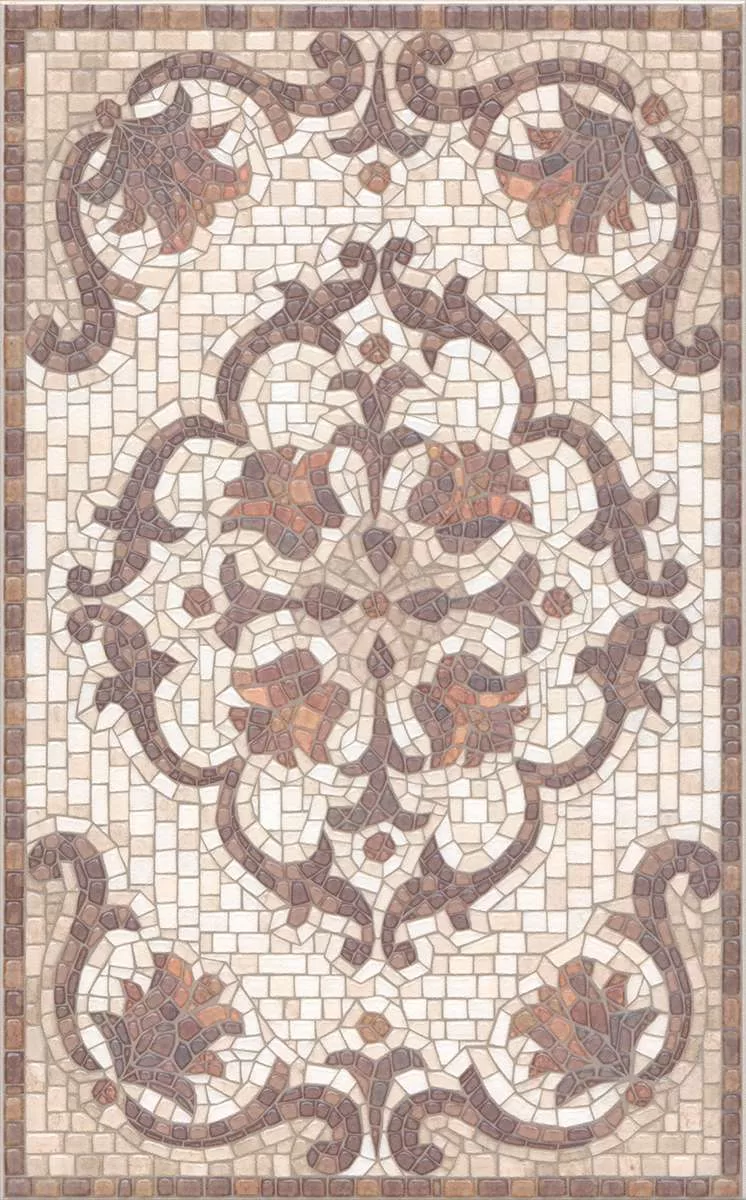 Керамическая плитка Kerama Marazzi Пантеон Декор A231 лаппатированный 25x40 Комбинированный