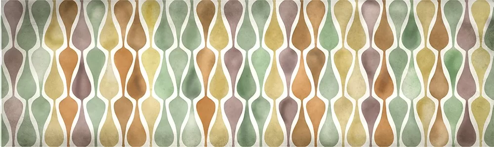 Керамическая плитка Kerama Marazzi Монпарнас Декор A308 8.5x28.5 Комбинированный