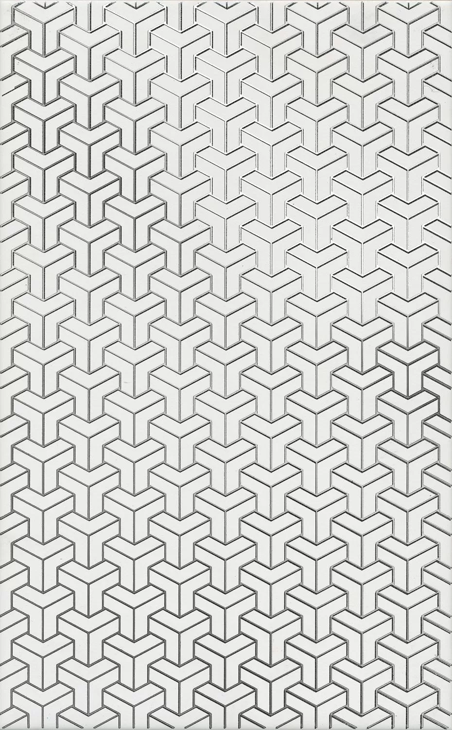 Керамическая плитка Kerama Marazzi Ломбардиа Декор белый 25x40 Белый