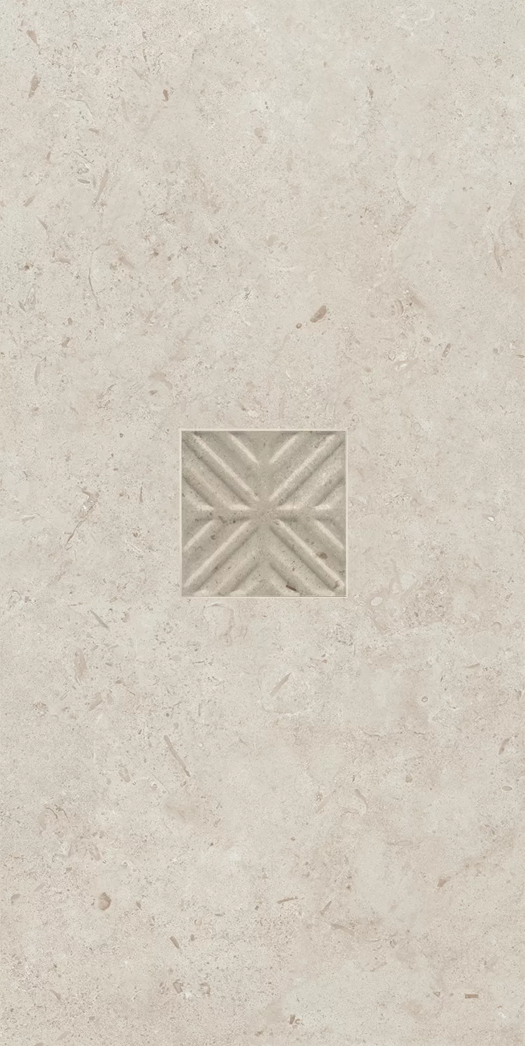 Керамическая плитка Kerama Marazzi Карму Декор наборный бежевый матовый 30х60 Бежевый