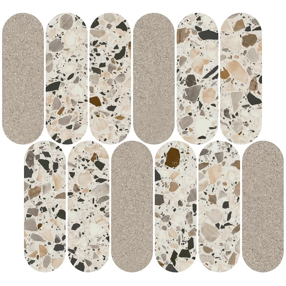 Керамогранит Kerama Marazzi Бричиола Декор 2 наборный 30х32 Комбинированный