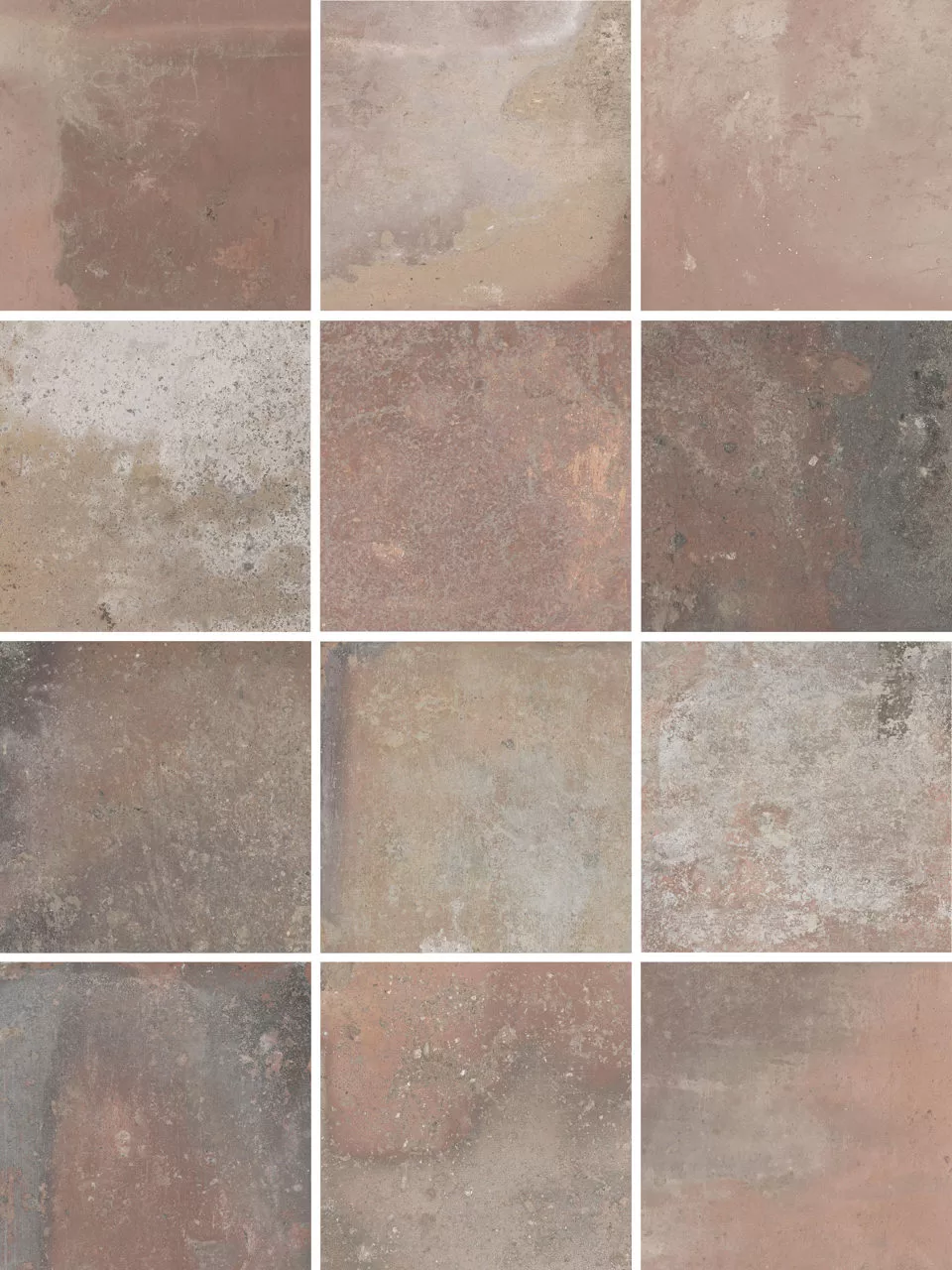 Керамическая плитка Kerama Marazzi Спартель микс матовый 29,8х39,8 из 12 частей 9,8x9,8x0,7 Бежевый