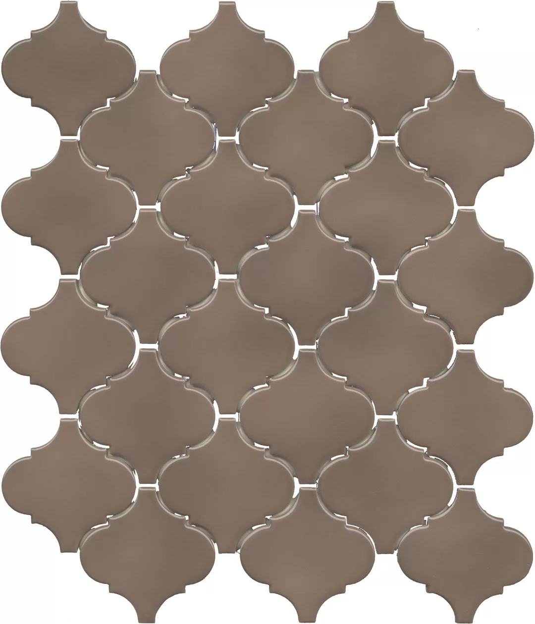Керамическая плитка Kerama Marazzi Арабески Марокко коричневый тёмный глянцевый 26x30x0,7 Коричневый