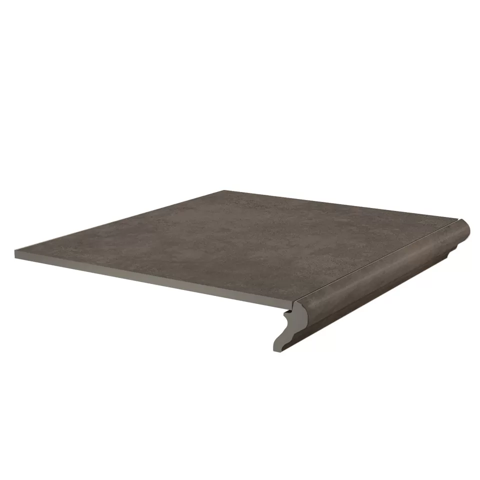 Ступени Kerama Marazzi Хадду Ступень фронтальная коричневый матовый 40,2x34x0,8 Коричневый