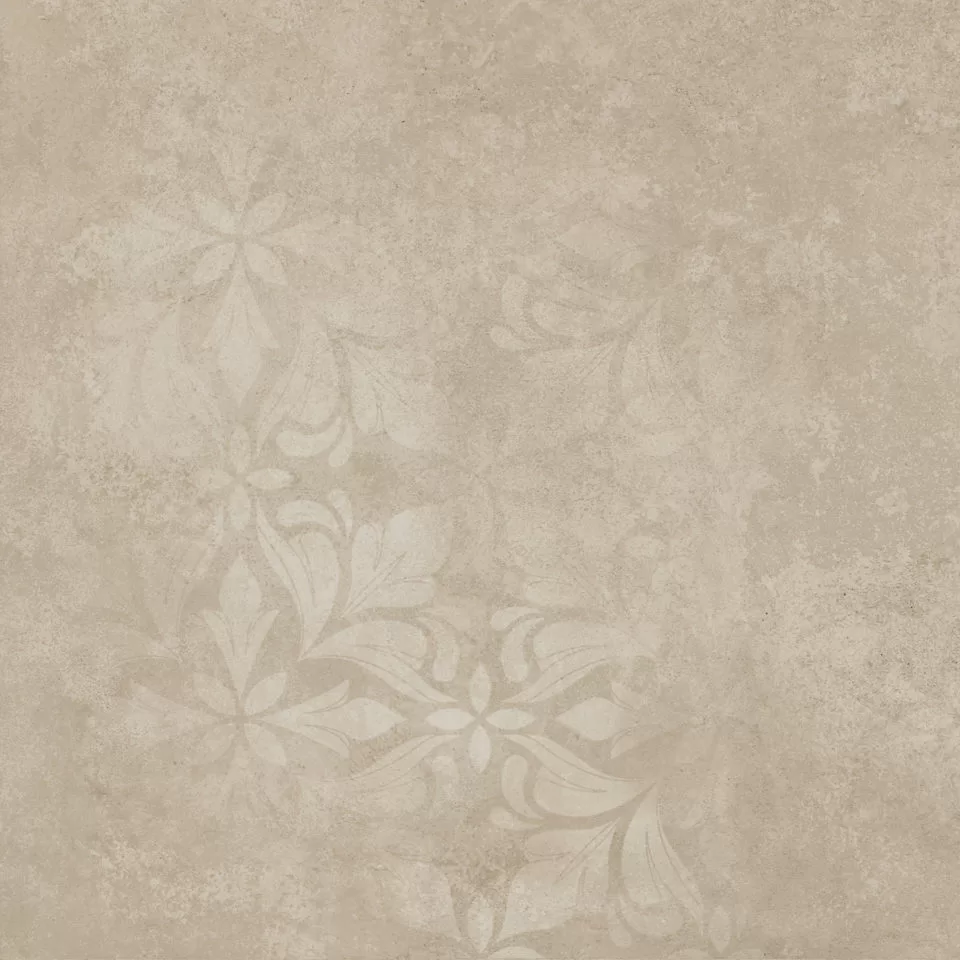 Керамогранит Kerama Marazzi Хадду бежевый матовый декорированный 40,2x40,2x0,8 Бежевый