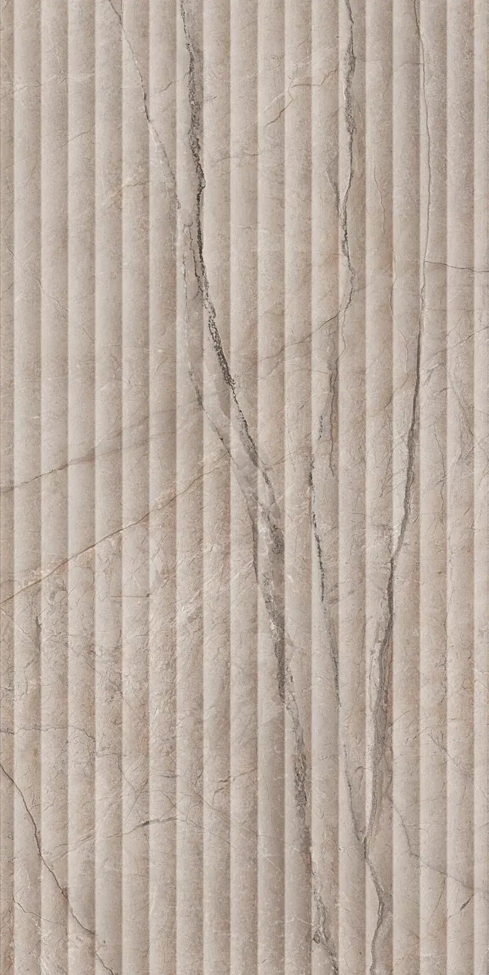Керамическая плитка Kerama Marazzi Ифран бежевый светлый глянцевый структура обрезной 60x119,5x1 Бежевый, фото 5