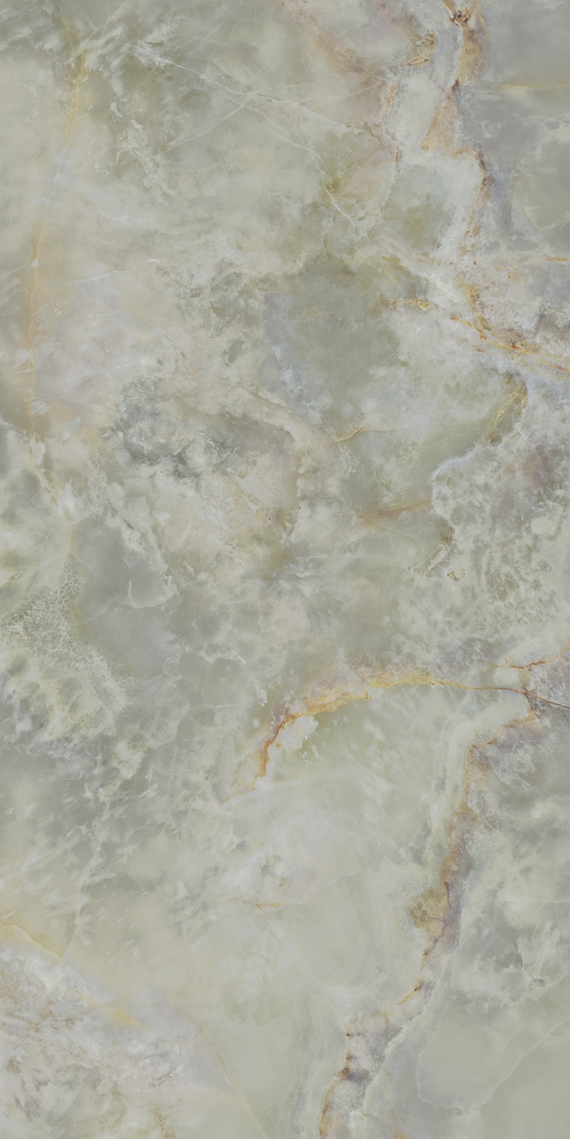 Керамическая плитка Kerama Marazzi Сен-тропе Сен-Тропе зелёный светлый глянцевый обрезной 60x119,5x0,9 Зеленый