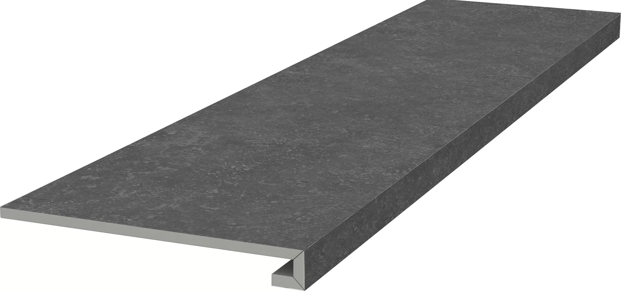 Ступени Kerama Marazzi Касабланка Ступень фронтальная клееная HP антрацит матовый обрезной 33x119,5x0,9 Антрацит