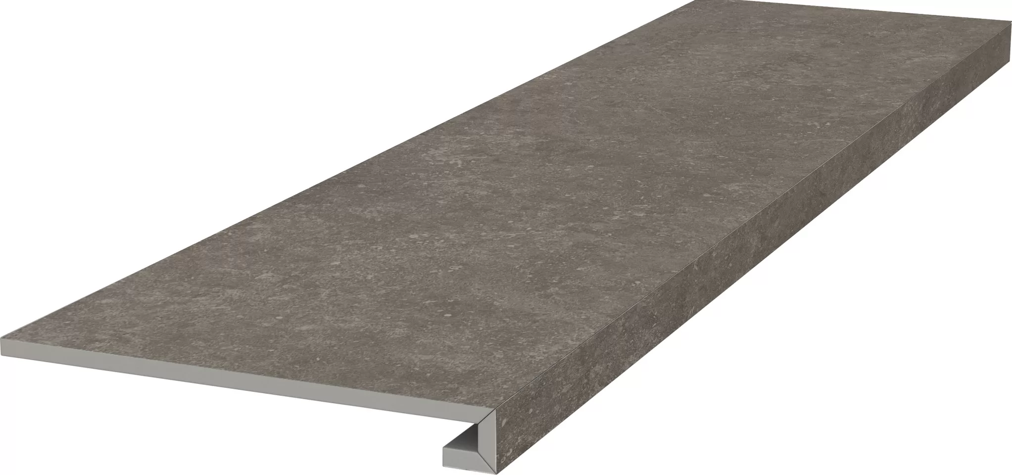 Ступени Kerama Marazzi Касабланка Ступень фронтальная клееная HP коричневый матовый обрезной 33x119,5x0,9 Коричневый