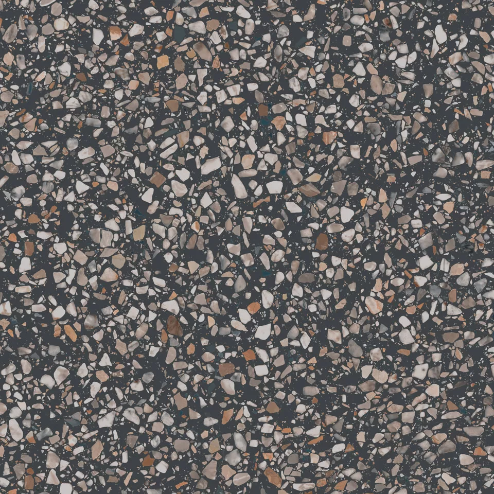 Керамогранит Kerama Marazzi Бричиола чёрный матовый обрезной 60x60x0,9 Черный