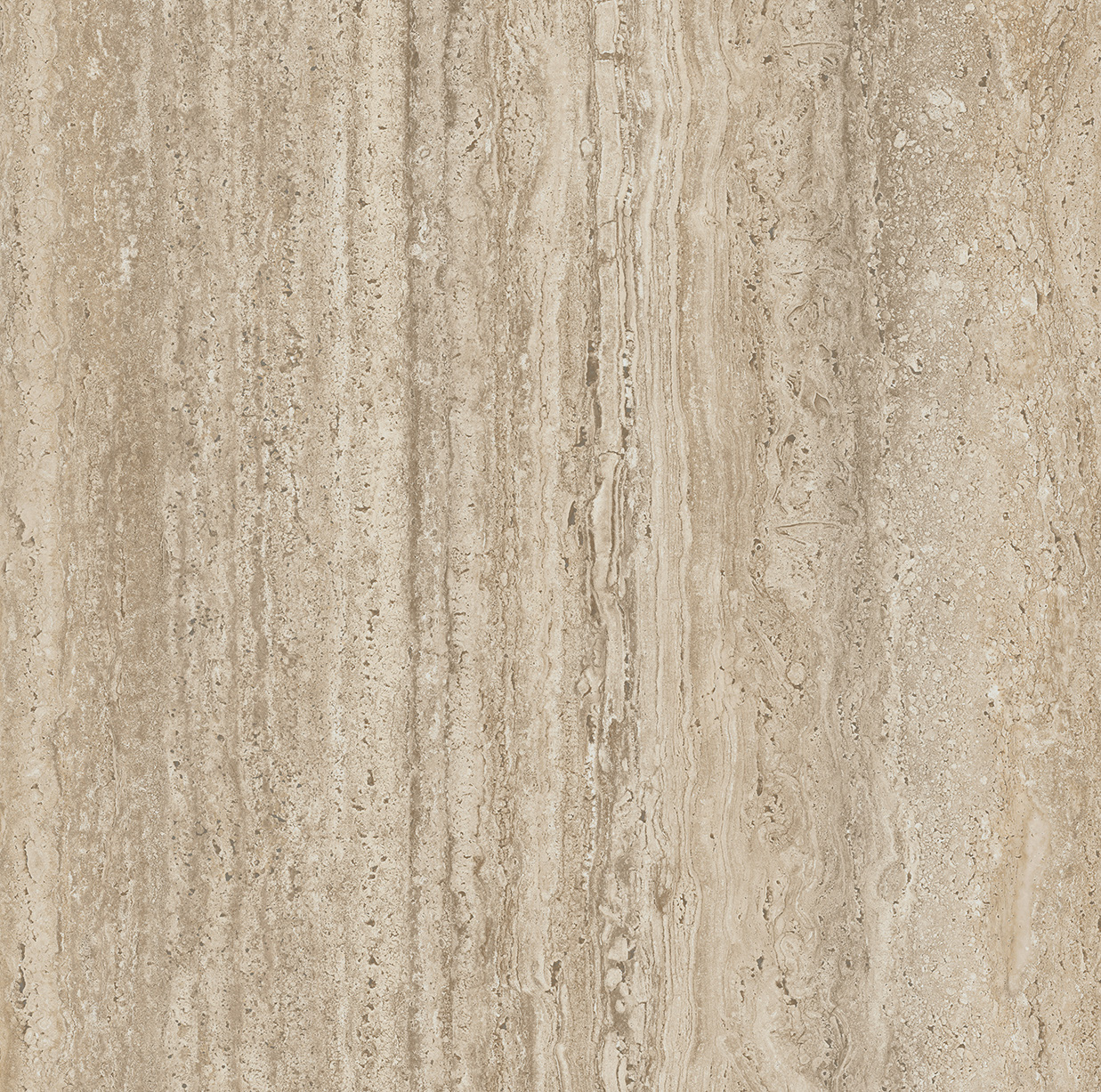 Керамогранит Kerama Marazzi Про Травертин бежевый матовый обрезной 60x60x0,9 Бежевый