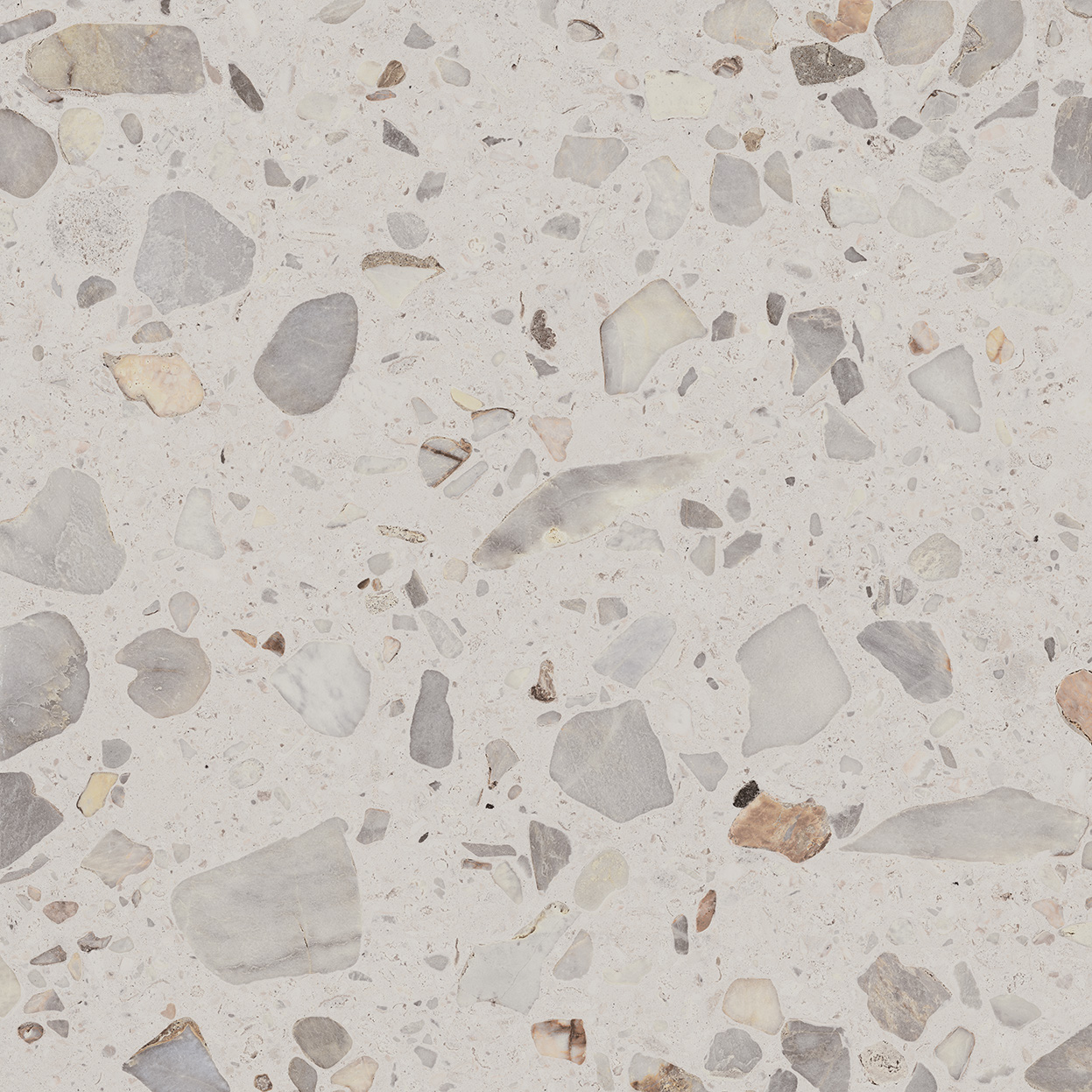 Керамогранит Kerama Marazzi Тараскон Стоун серый светлый матовый обрезной 60x60x0,9 Серый