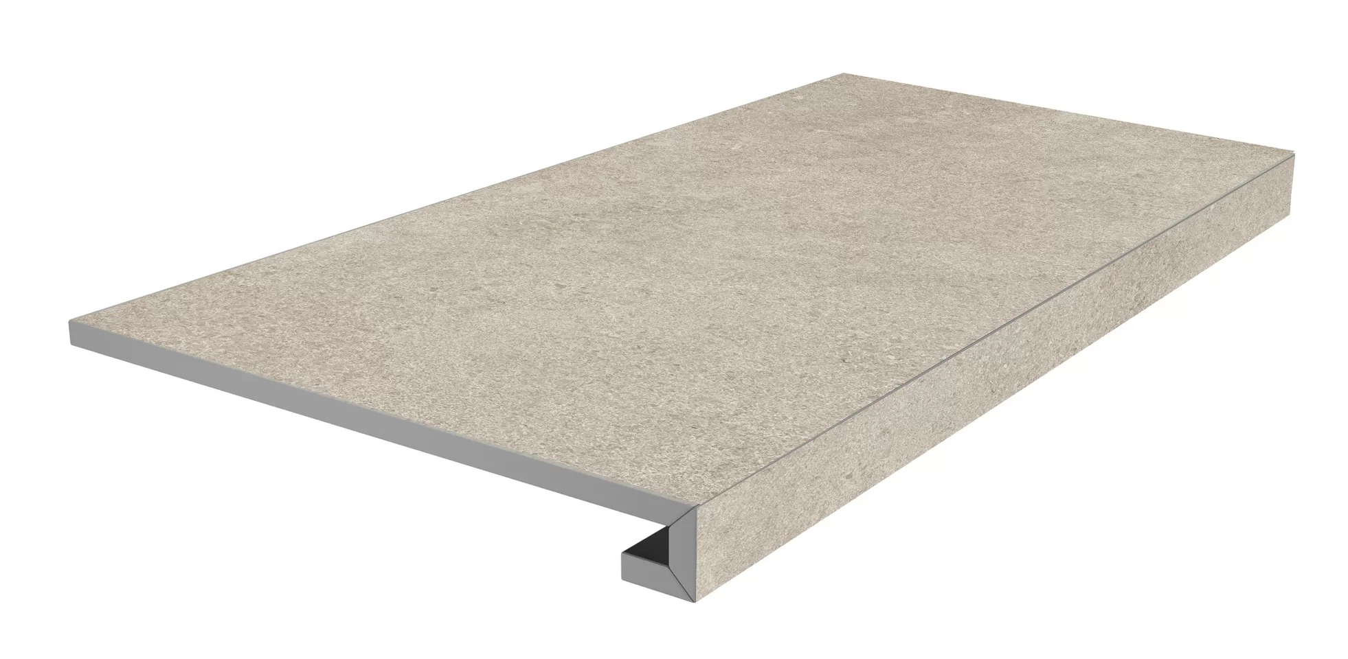 Ступени Kerama Marazzi Портленд Ступень фронтальная клееная бежевый светлый матовый обрезной 33x80x0,9 Бежевый