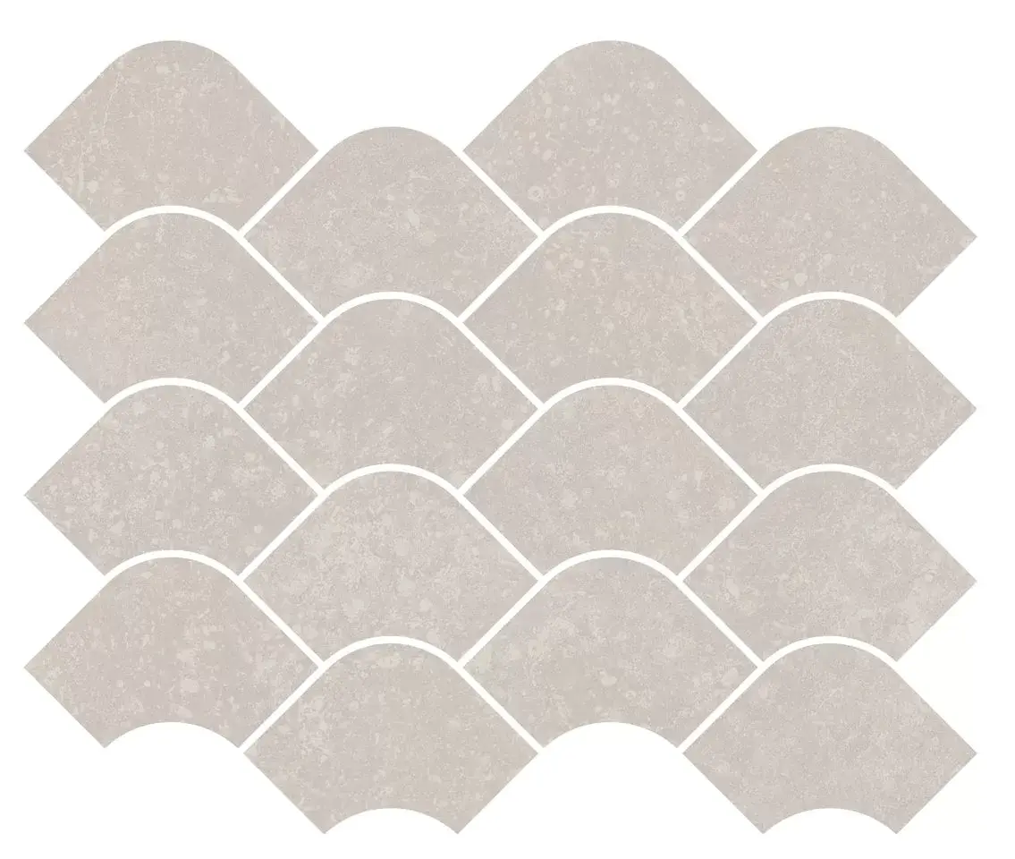 Керамическая плитка Kerama Marazzi Касабланка Декор наборный серый светлый матовый обрезной 30x25x0,9 Серый, фото 5