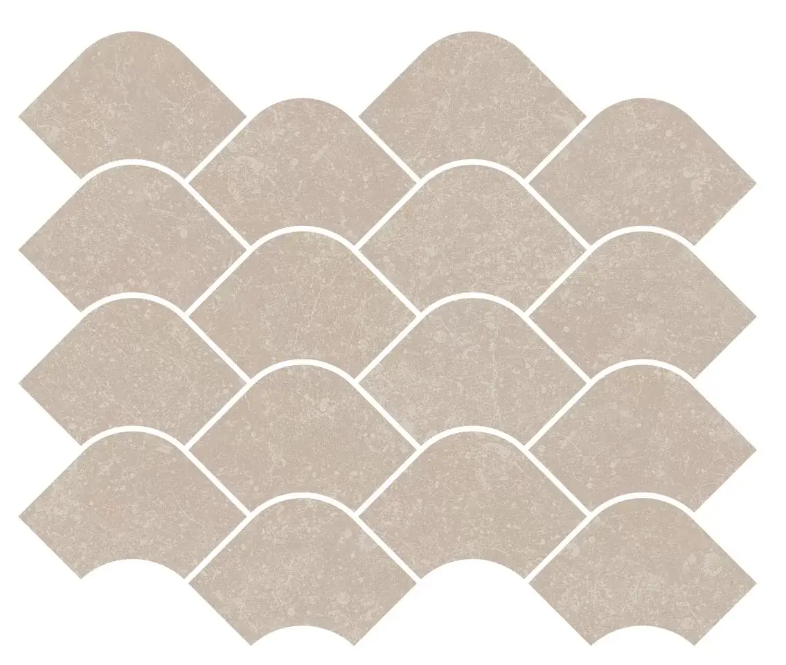 Керамическая плитка Kerama Marazzi Касабланка Декор наборный бежевый светлый матовый обрезной 30x25x0,9 Бежевый, фото 5