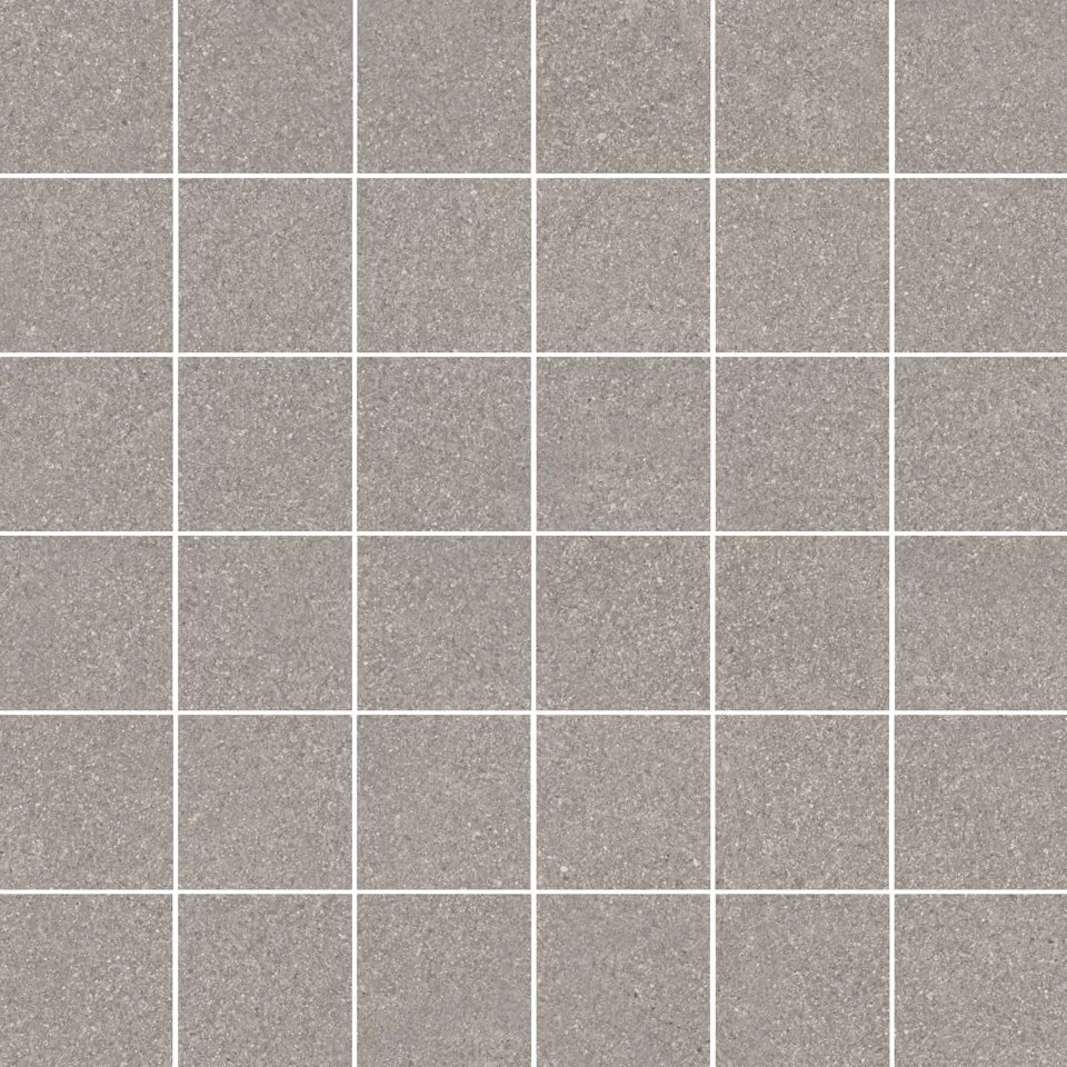 Керамическая плитка Kerama Marazzi Рабат Декор мозаичный серый матовый обрезной 30x30x0,9 Серый