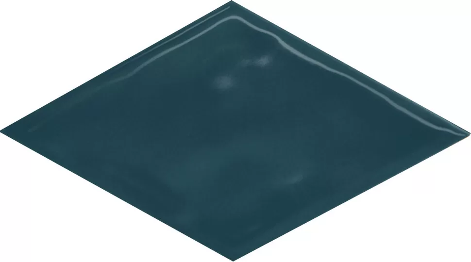 Керамическая плитка Kerama Marazzi Риад Декор бирюзовый тёмный глянцевый 13,5x7,8x0,9 Бирюзовый