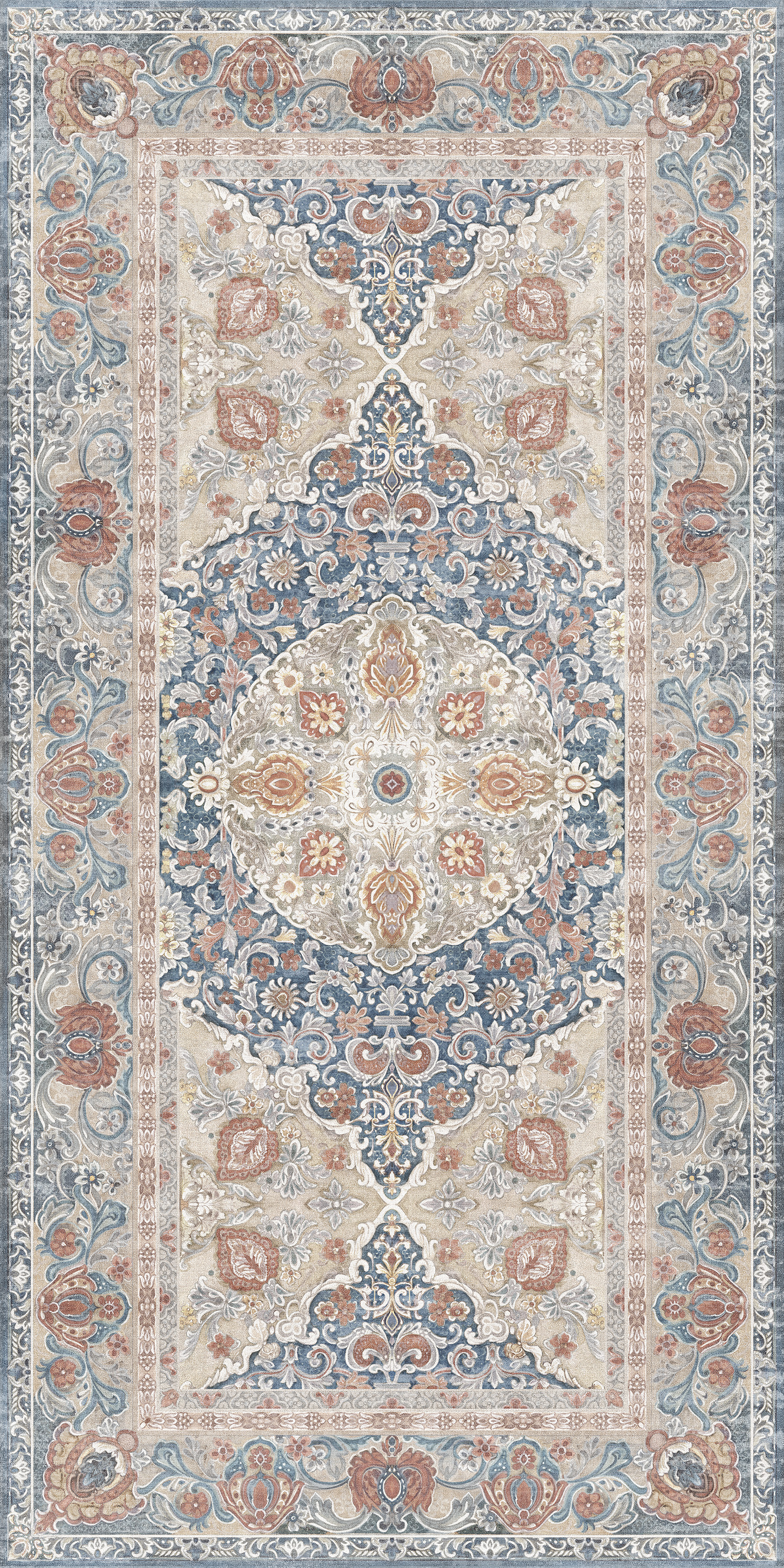 Керамогранит Kerama Marazzi Ковер Тапи матовый обрезной 119,5x238,5x0,9 Комбинированный