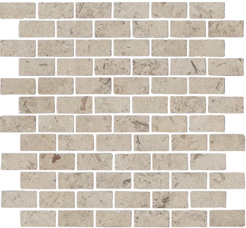 Декор Kerama Marazzi Про Лаймстоун Антика 1 мозаичный бежевый матовый 30x32 Бежевый
