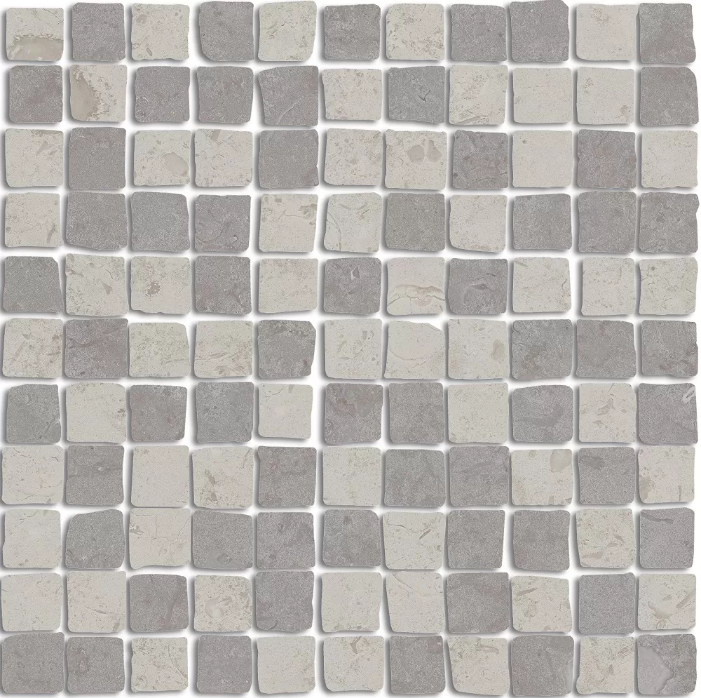 Декор Спакко 4 мозаичный матовый 20x20 Kerama Marazzi Про Лаймстоун Комбинированный