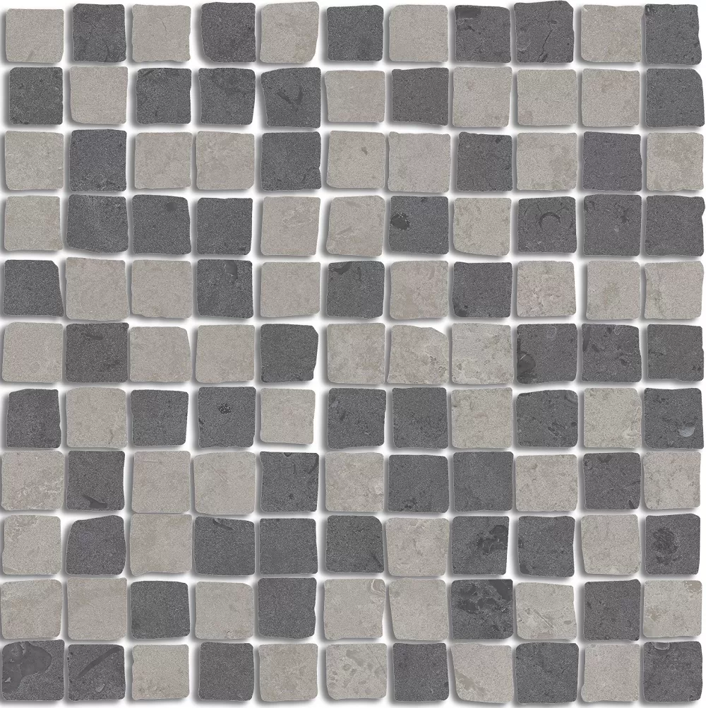 Декор Спакко 5 мозаичный матовый 20x20 Kerama Marazzi Про Лаймстоун Комбинированный