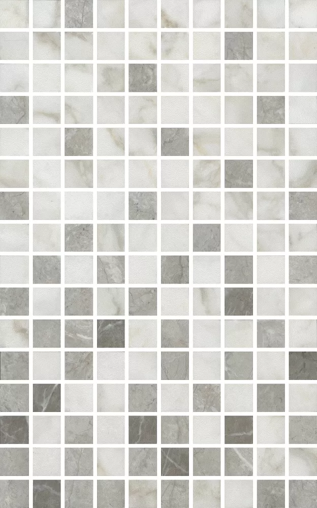 Декор 1 мозаичный микс глянцевый 25x40 Kerama Marazzi Кантата Комбинированный