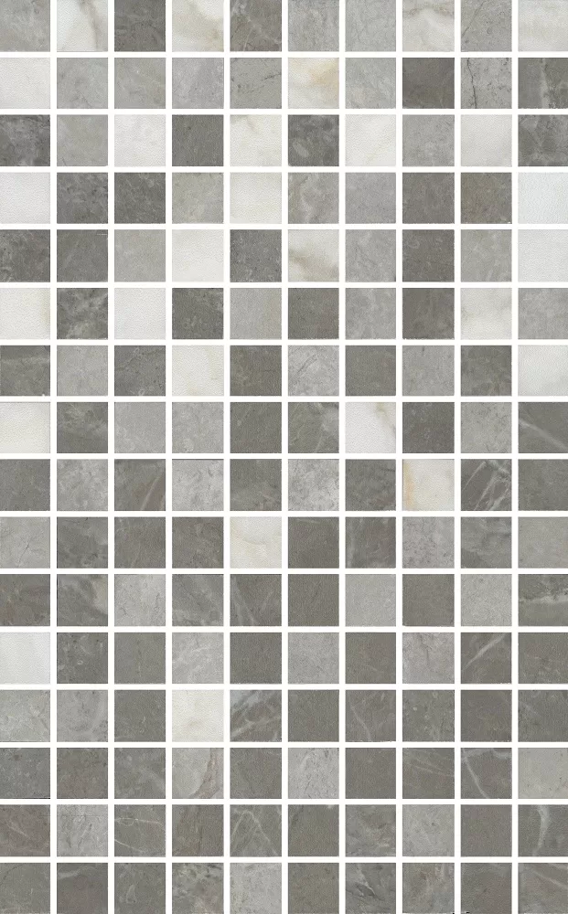 Декор 2 мозаичный микс глянцевый 25x40 Kerama Marazzi Кантата Комбинированный