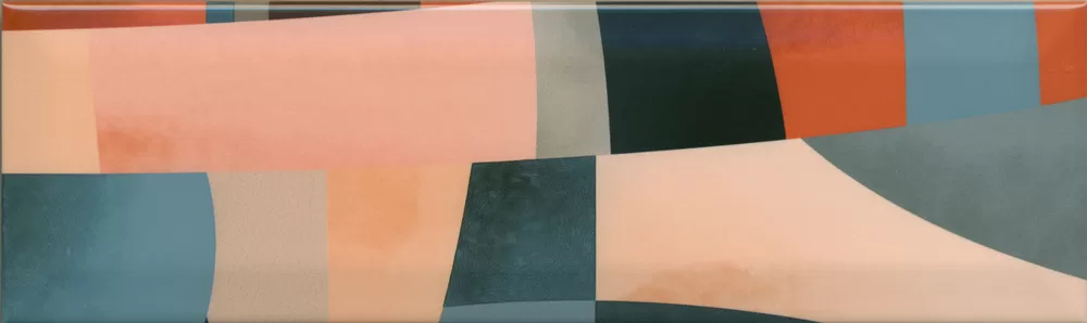 Керамическая плитка Kerama Marazzi Закат Декор A02 ZZ8.5x28.5 Комбинированный