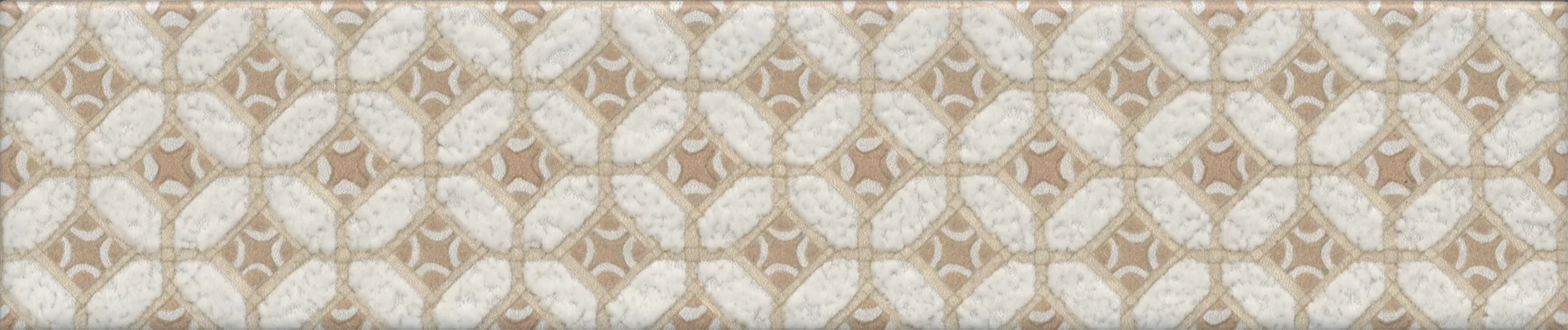 Керамическая плитка Kerama Marazzi Марракеш Декор 1 матовый6x28.5 Бежевый