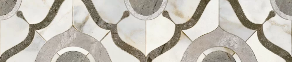 Бордюр глянцевый 5.4x25 Kerama Marazzi Кантата Комбинированный