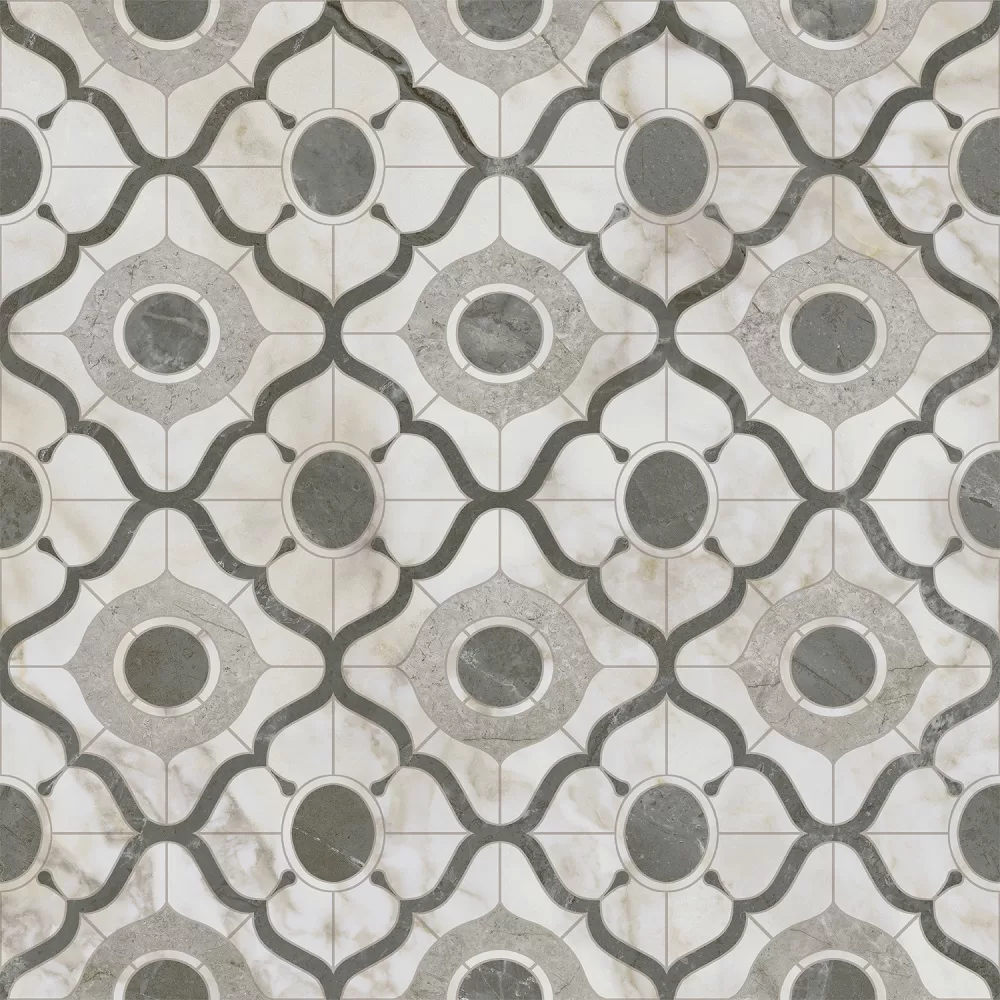 Керамогранит Kerama Marazzi Кантата Декор матовый 40.2x40.2 Комбинированный