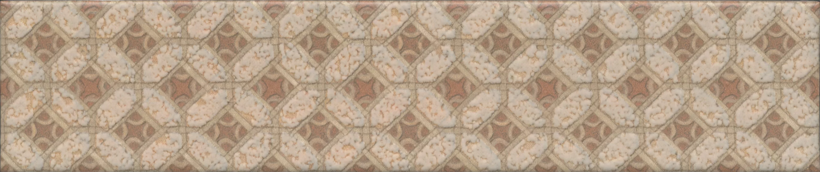 Керамическая плитка Kerama Marazzi Марракеш Декор 2 матовый6x28.5 Бежевый