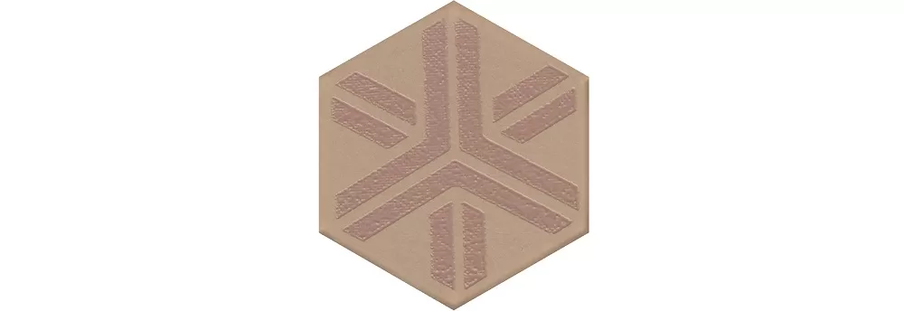 Керамическая плитка Kerama Marazzi Агуста Декор оранжевыи? матовыи? 5.2x6 Оранжевый