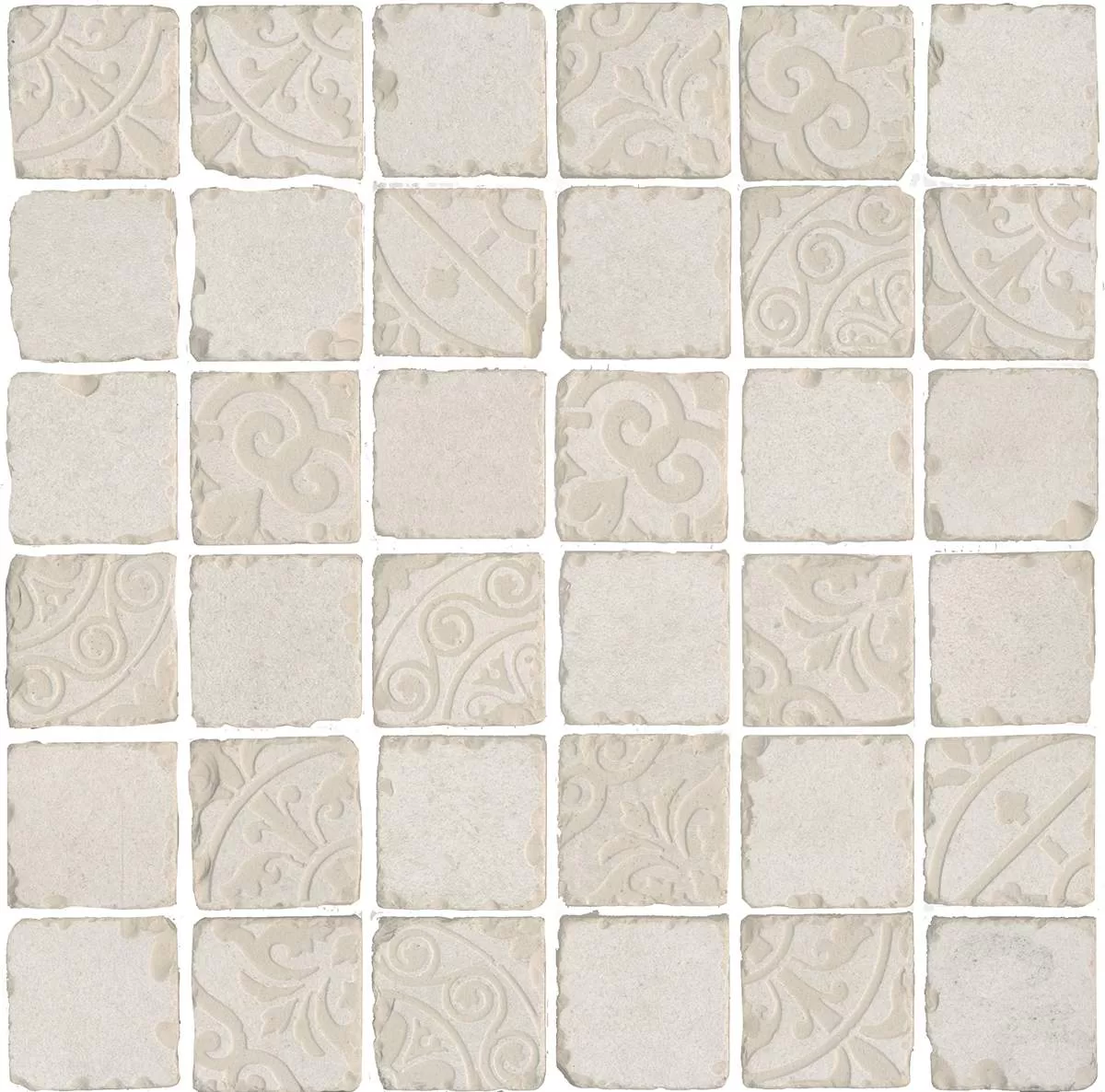Керамогранит Kerama Marazzi Про Фьюче беж мозаика дек.SAB+BR (гр.) 30x30 ZZ Бежевый