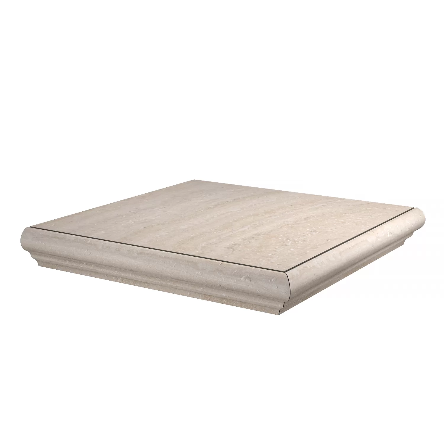 Ступени Kerama Marazzi Пантеон беж левая угл. ступень гр. 34х34 Бежевый