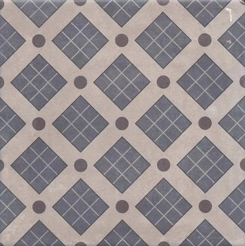 Керамогранит Kerama Marazzi Карнаби-стрит орнамент (9 видов) 20x20 Комбинированный