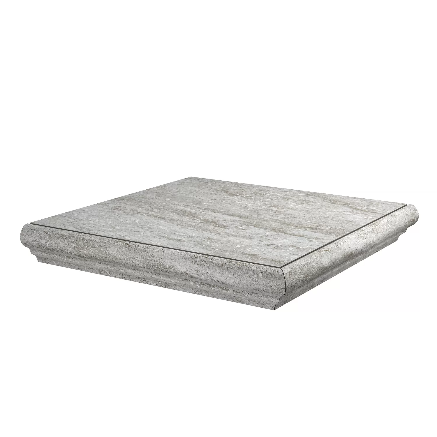Ступени Kerama Marazzi Терраса Ступень угловая серый правая 30x30 Серый