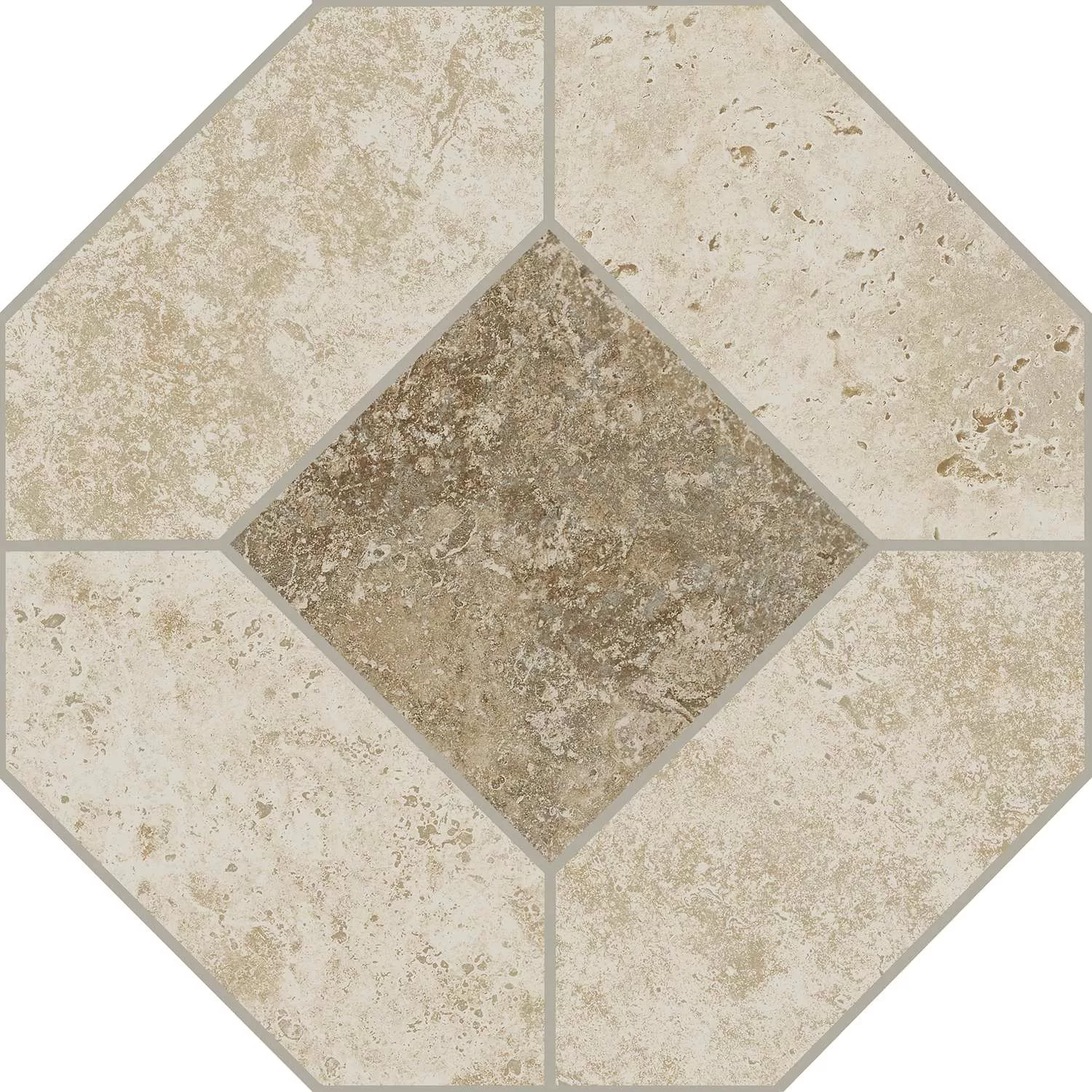Керамогранит Kerama Marazzi Брюссель бежевый светлый матовый24x24 Бежевый
