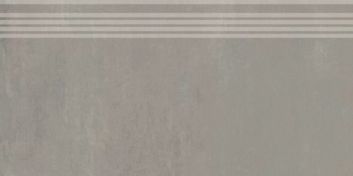Ступени Kerama Marazzi Гварди Ступень серый светлый матовый обрезной 30x60 Серый