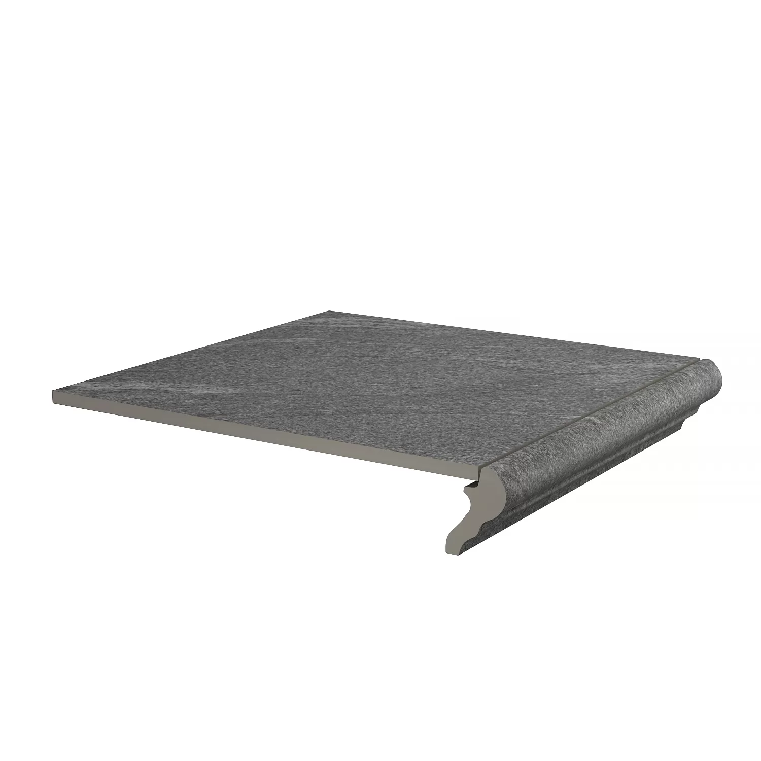 Ступени Kerama Marazzi Бореале Ступень фронтальная серый тёмный 30x30 Серый