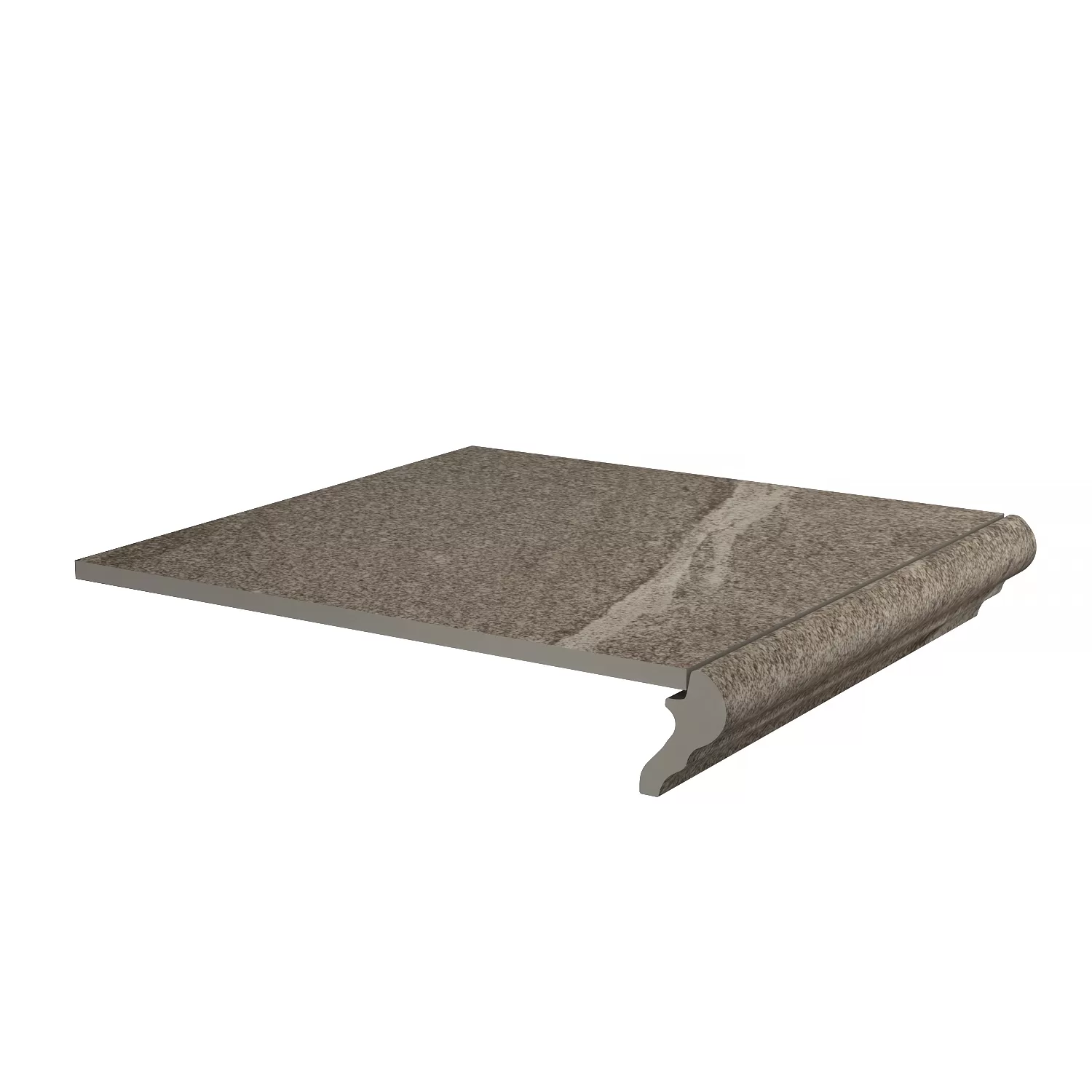 Ступени Kerama Marazzi Бореале Ступень фронтальная коричневый 30x30 Коричневый