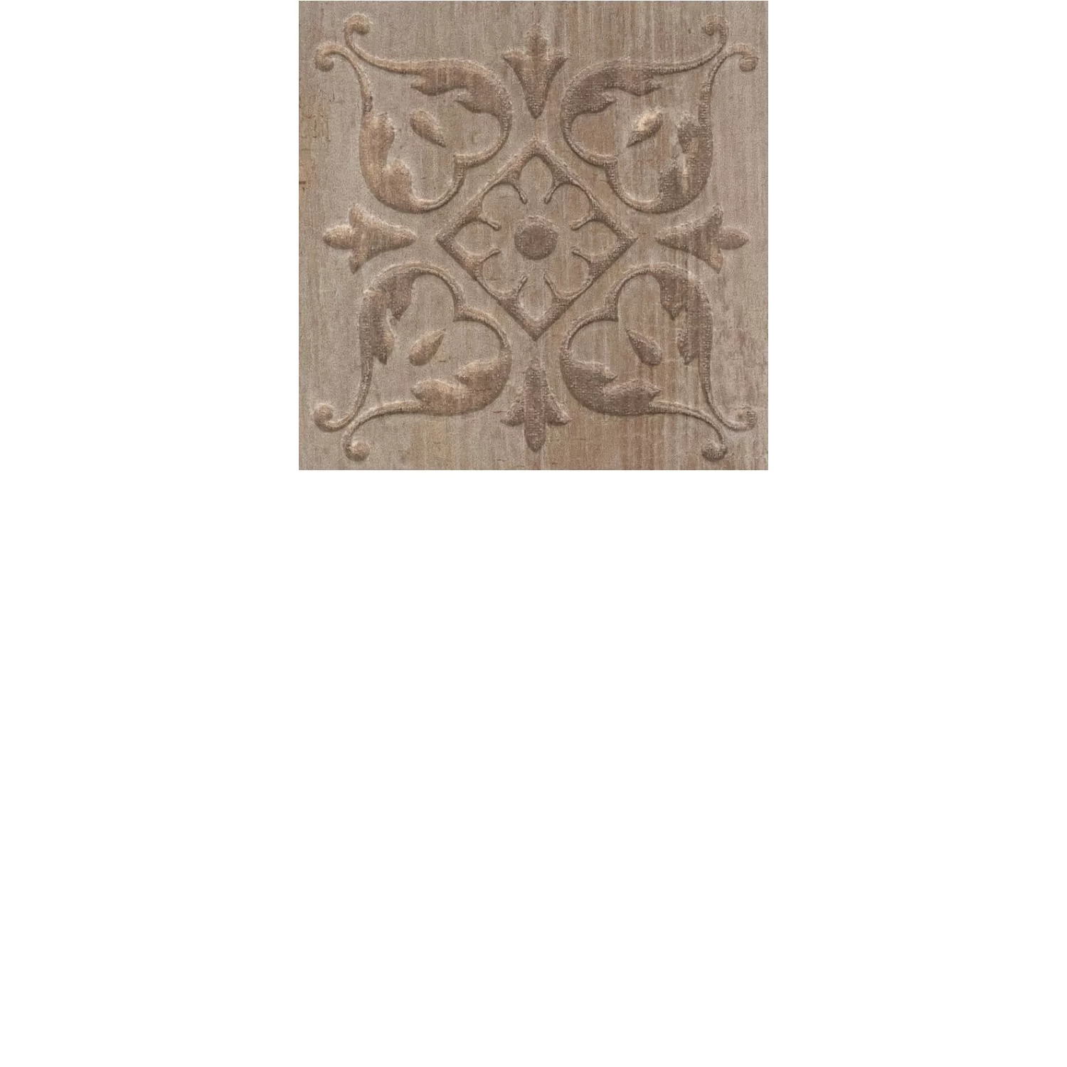 Керамогранит Kerama Marazzi Браш Вуд Вставка коричневый B4829.9x9.9 Коричневый, фото 7