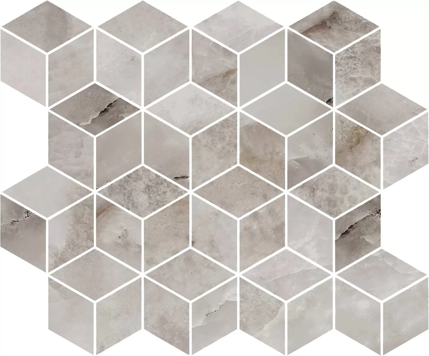 Мозаика Kerama Marazzi Джардини Декор беж светлый мозаичный 45x37,5 Бежевый