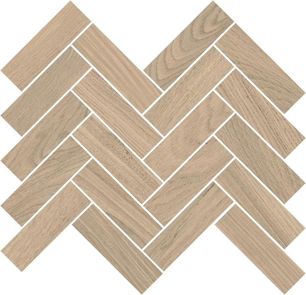 Керамогранит Kerama Marazzi Монтиони Декор мозаичный бежевый тёмный матовый 34x35.5 Комбинированный