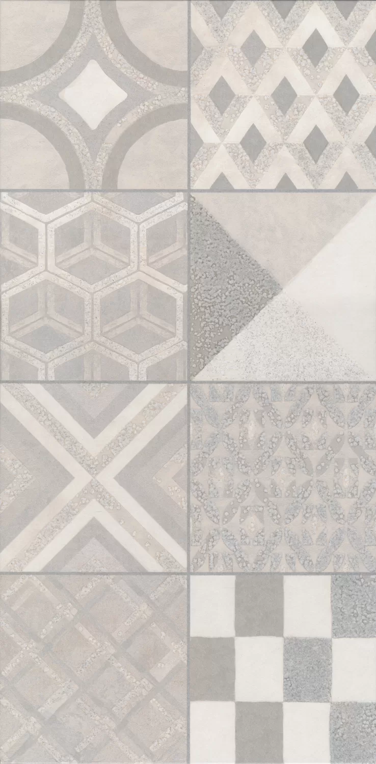Керамическая плитка Kerama Marazzi Онда Декор 2 матовый обрезной 30х60 Комбинированный