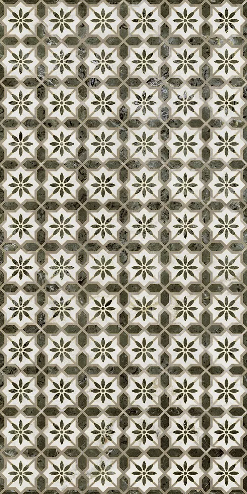 Керамическая плитка Kerama Marazzi Серенада Декор 3 глянцевый обрезной 30х60 Комбинированный