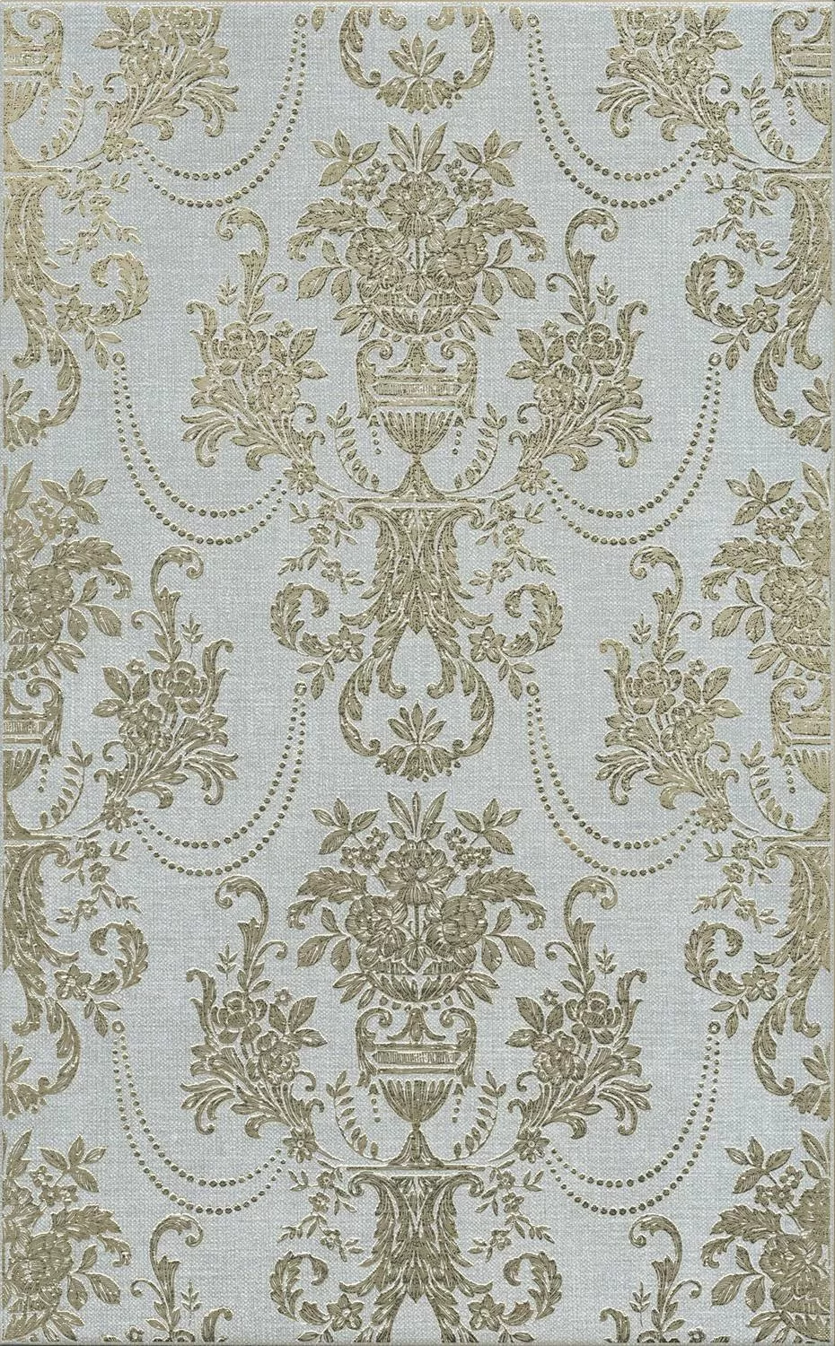 Керамическая плитка Kerama Marazzi Борромео Декор 25x40 Голубой